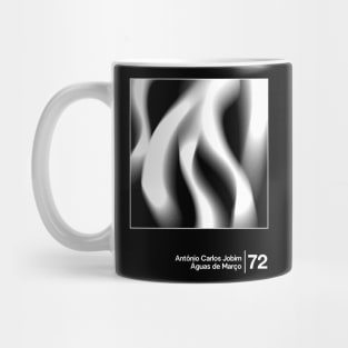 Antonio Carlos Jobim / Minimal Style Graphic Artwork Design Mug